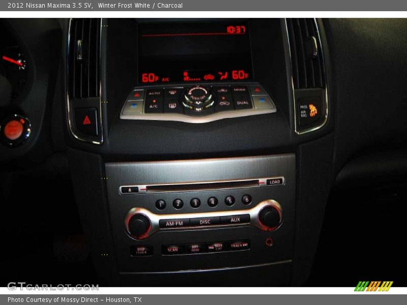 Winter Frost White / Charcoal 2012 Nissan Maxima 3.5 SV