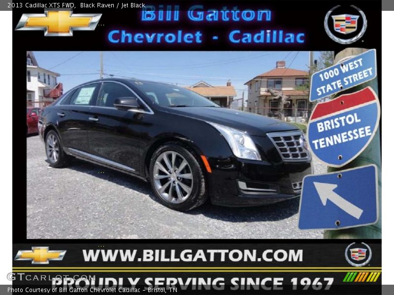 Black Raven / Jet Black 2013 Cadillac XTS FWD