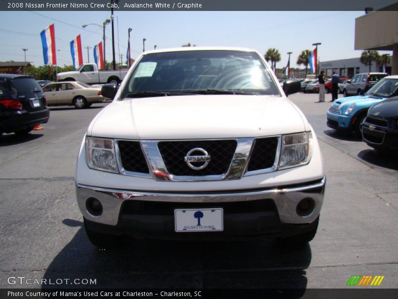 Avalanche White / Graphite 2008 Nissan Frontier Nismo Crew Cab
