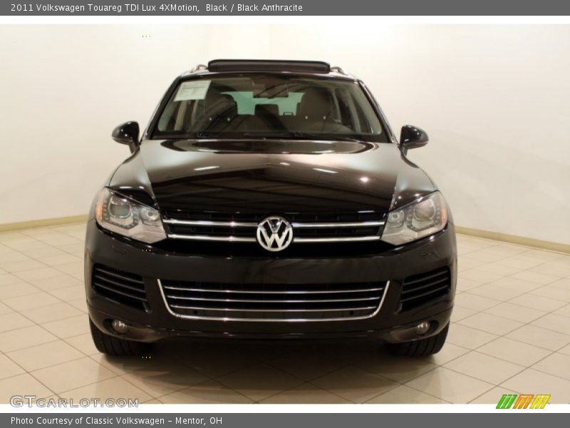 Black / Black Anthracite 2011 Volkswagen Touareg TDI Lux 4XMotion