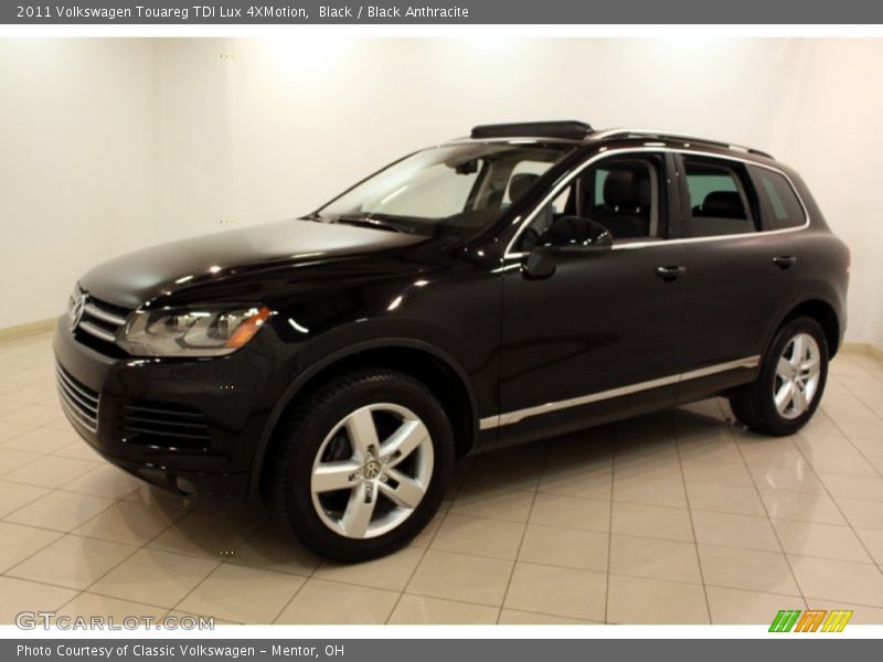 Black / Black Anthracite 2011 Volkswagen Touareg TDI Lux 4XMotion