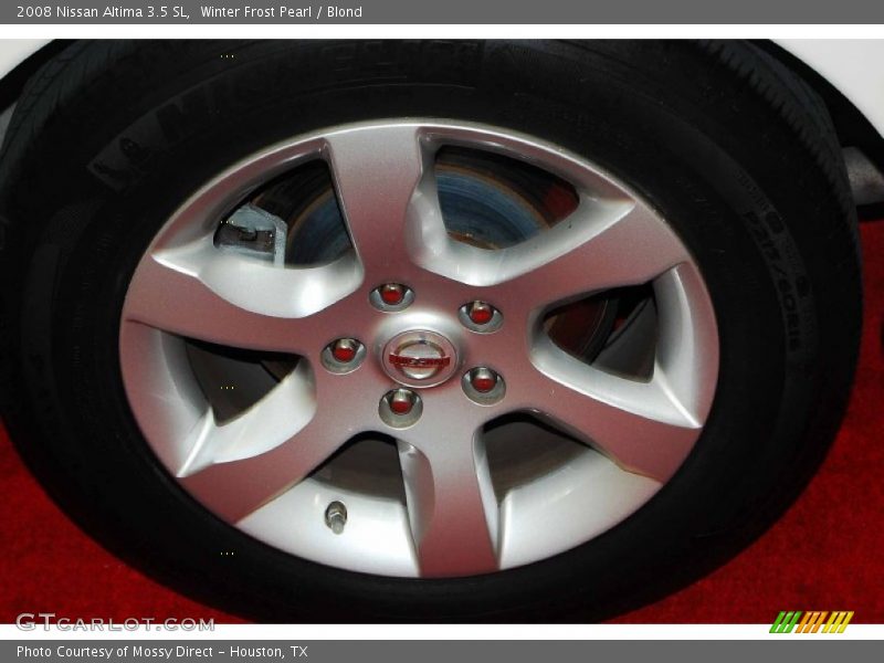 Winter Frost Pearl / Blond 2008 Nissan Altima 3.5 SL