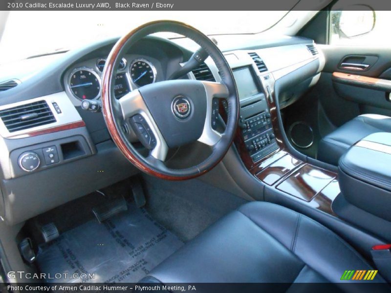 Black Raven / Ebony 2010 Cadillac Escalade Luxury AWD