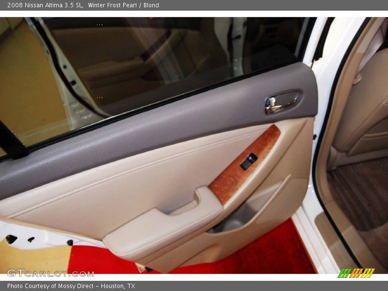 Winter Frost Pearl / Blond 2008 Nissan Altima 3.5 SL