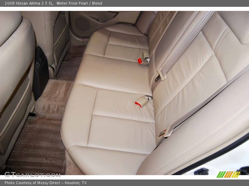 Winter Frost Pearl / Blond 2008 Nissan Altima 3.5 SL