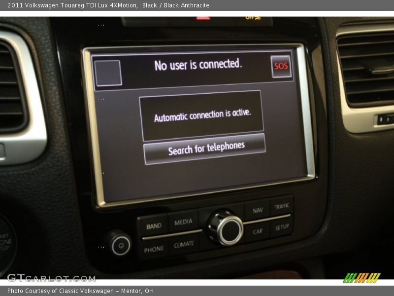 Black / Black Anthracite 2011 Volkswagen Touareg TDI Lux 4XMotion