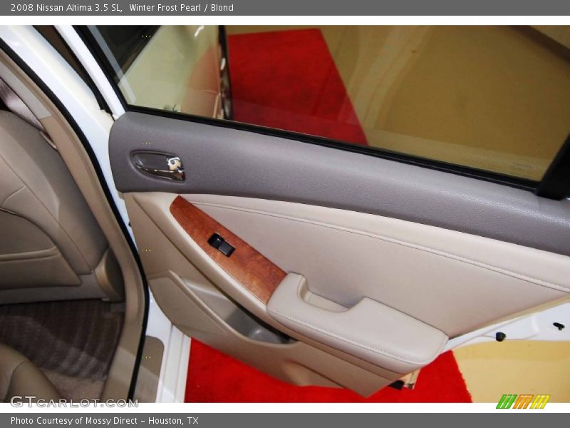 Winter Frost Pearl / Blond 2008 Nissan Altima 3.5 SL