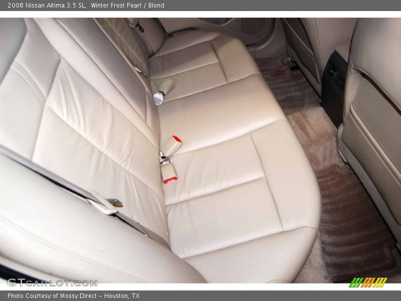 Winter Frost Pearl / Blond 2008 Nissan Altima 3.5 SL