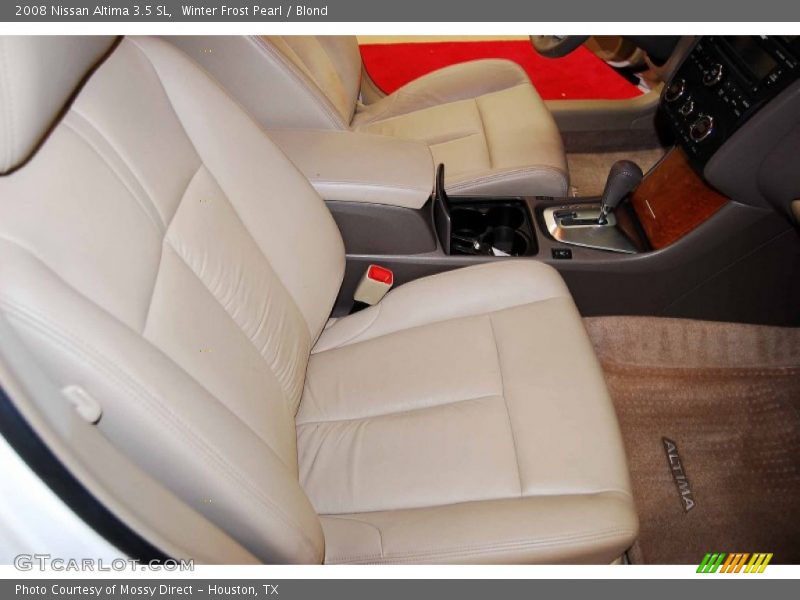 Winter Frost Pearl / Blond 2008 Nissan Altima 3.5 SL