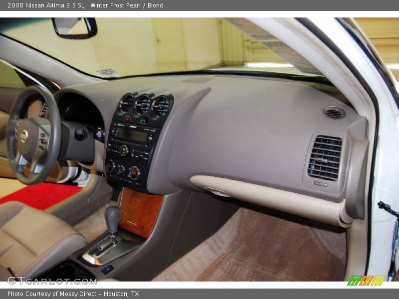 Winter Frost Pearl / Blond 2008 Nissan Altima 3.5 SL