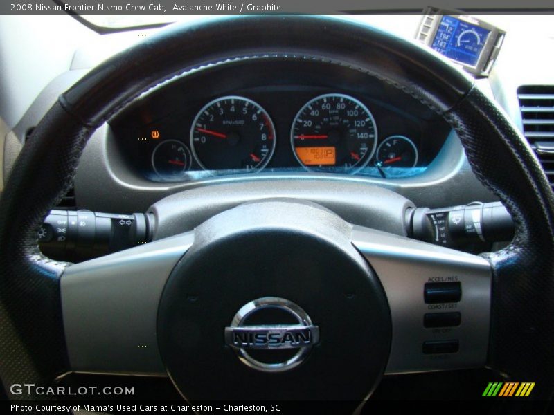 Avalanche White / Graphite 2008 Nissan Frontier Nismo Crew Cab