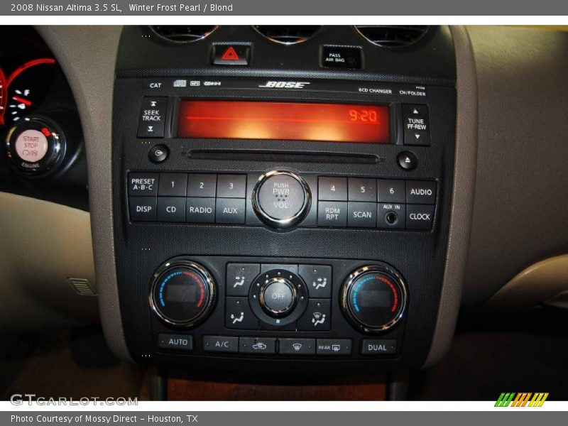 Winter Frost Pearl / Blond 2008 Nissan Altima 3.5 SL