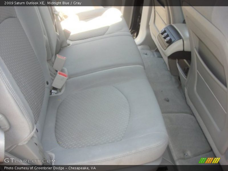 Midnight Blue / Gray 2009 Saturn Outlook XE