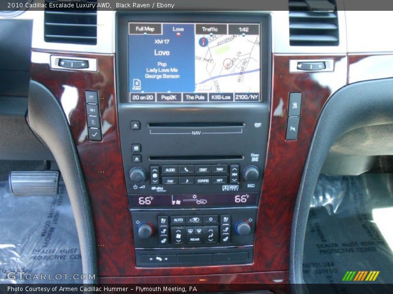 Black Raven / Ebony 2010 Cadillac Escalade Luxury AWD