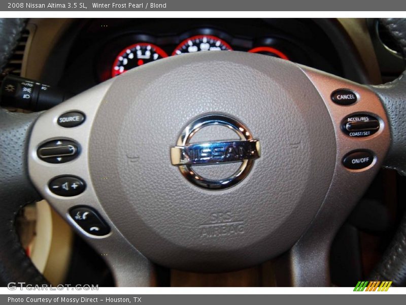 Winter Frost Pearl / Blond 2008 Nissan Altima 3.5 SL