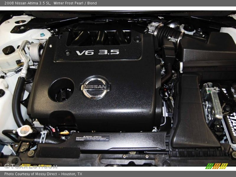Winter Frost Pearl / Blond 2008 Nissan Altima 3.5 SL