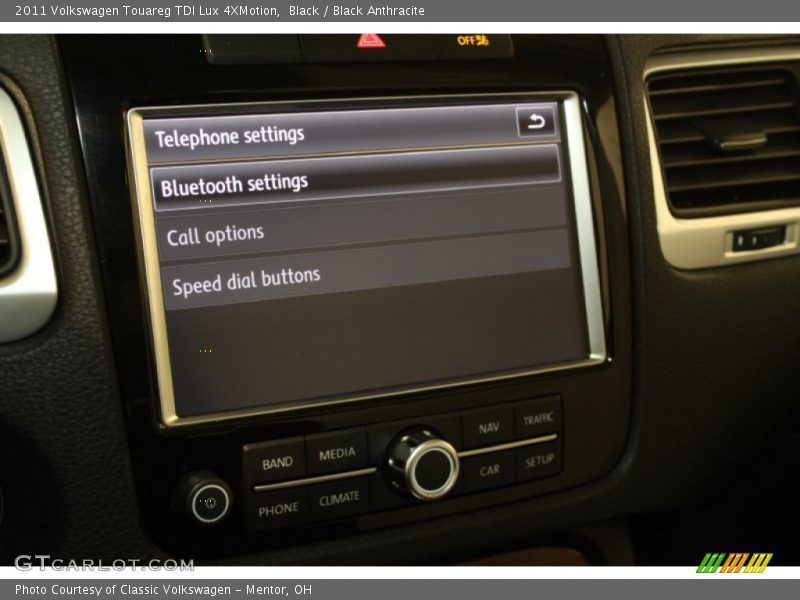 Black / Black Anthracite 2011 Volkswagen Touareg TDI Lux 4XMotion