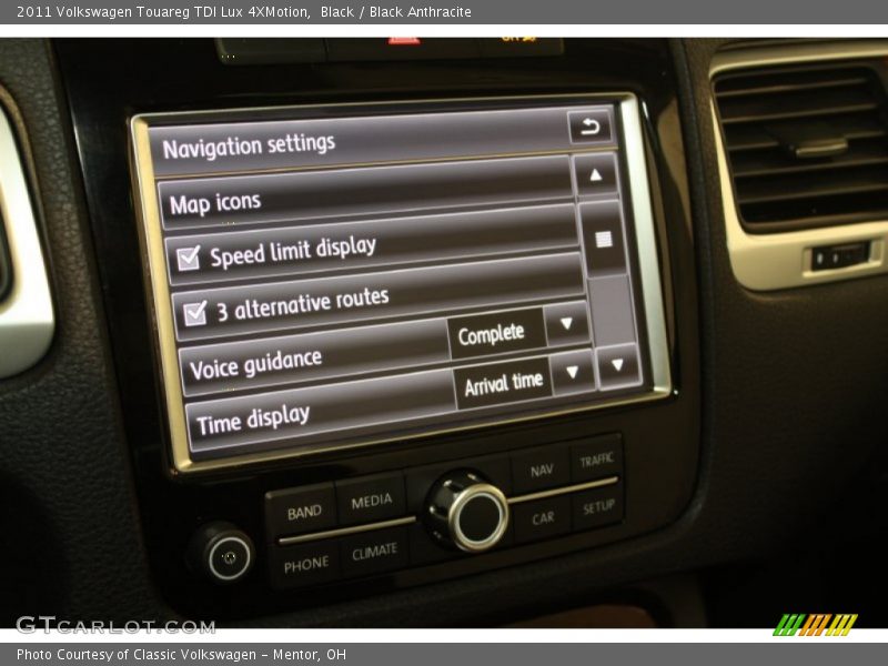 Black / Black Anthracite 2011 Volkswagen Touareg TDI Lux 4XMotion