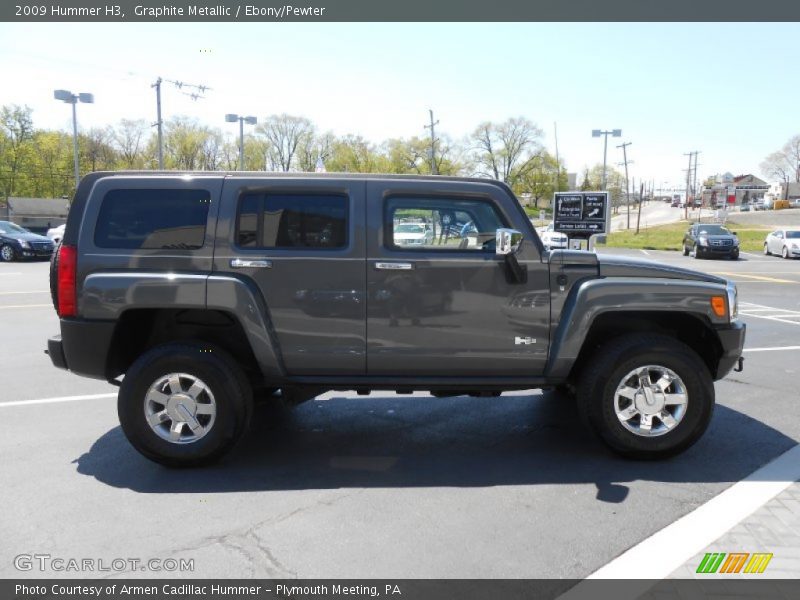 Graphite Metallic / Ebony/Pewter 2009 Hummer H3