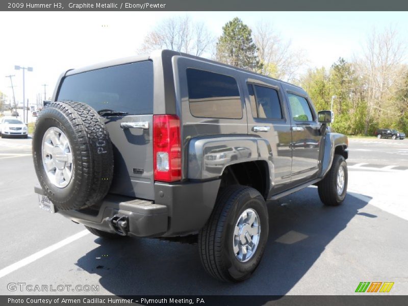 Graphite Metallic / Ebony/Pewter 2009 Hummer H3