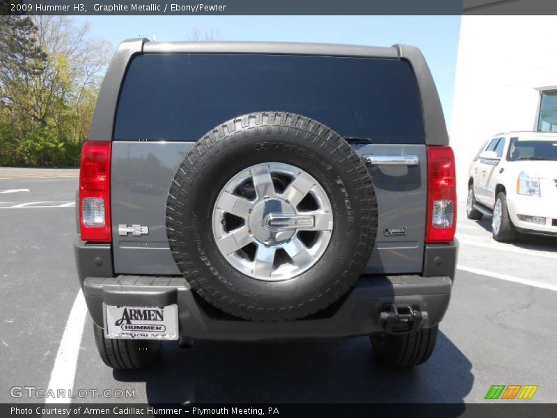 Graphite Metallic / Ebony/Pewter 2009 Hummer H3