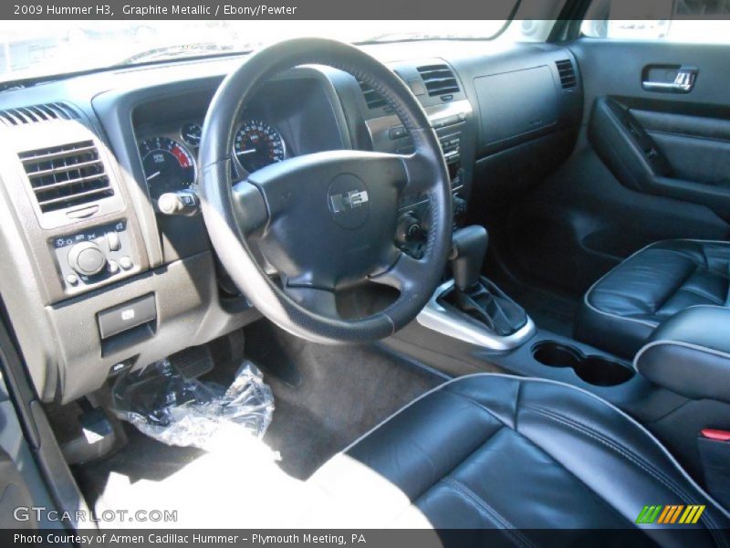 Graphite Metallic / Ebony/Pewter 2009 Hummer H3