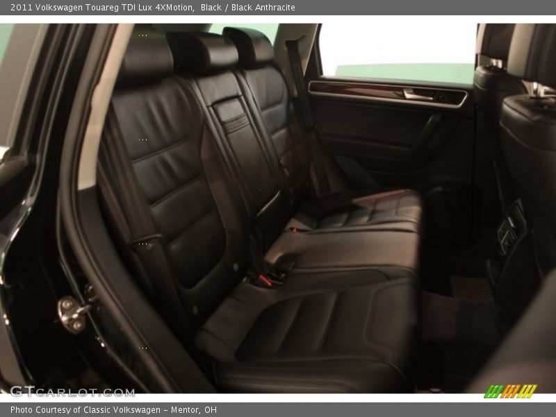Black / Black Anthracite 2011 Volkswagen Touareg TDI Lux 4XMotion