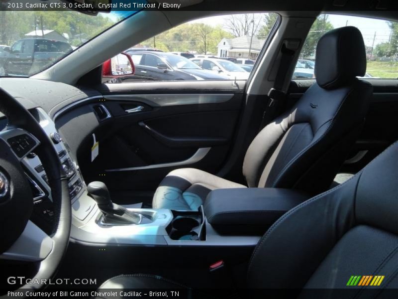 Crystal Red Tintcoat / Ebony 2013 Cadillac CTS 3.0 Sedan
