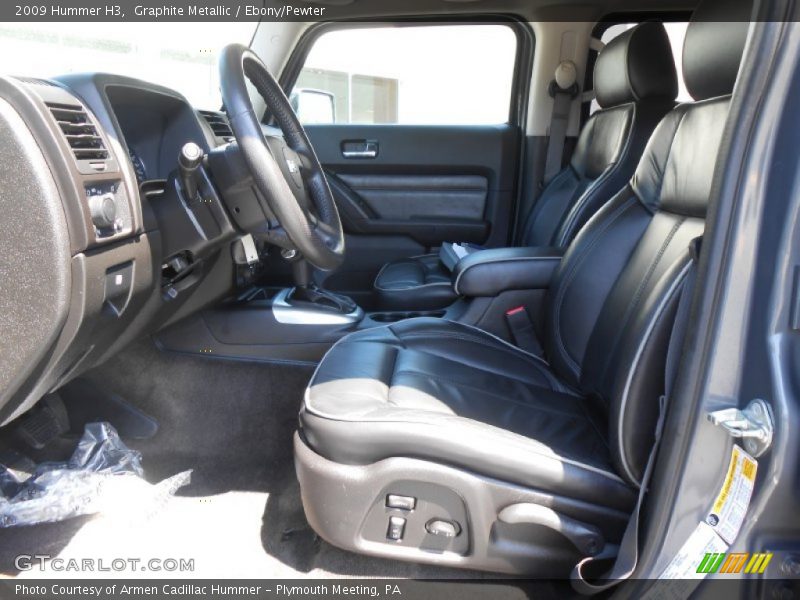 Graphite Metallic / Ebony/Pewter 2009 Hummer H3