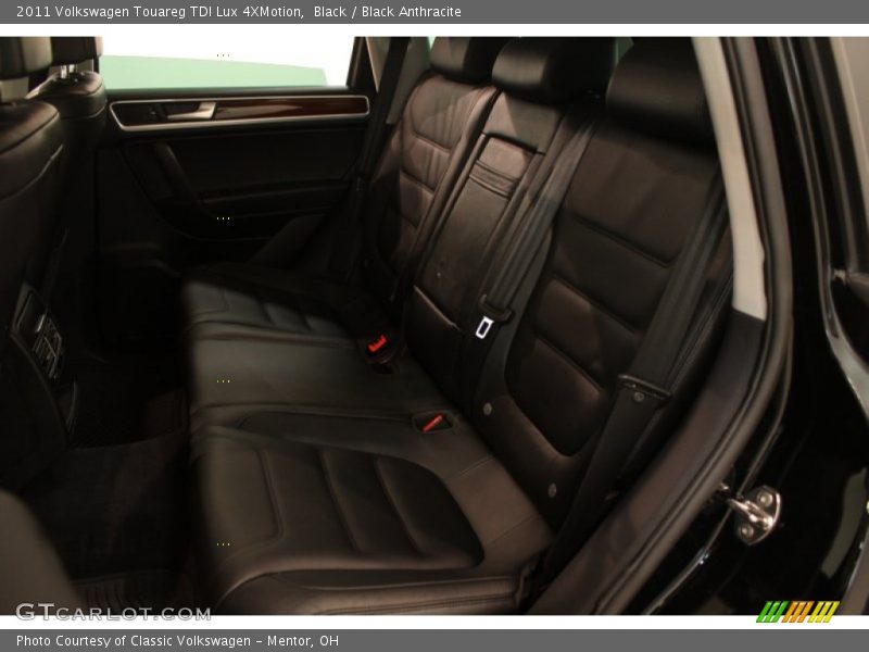 Black / Black Anthracite 2011 Volkswagen Touareg TDI Lux 4XMotion