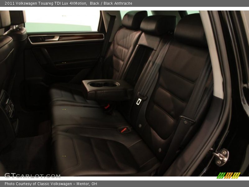 Black / Black Anthracite 2011 Volkswagen Touareg TDI Lux 4XMotion