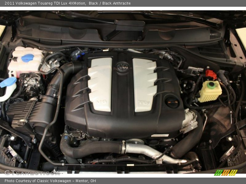 Black / Black Anthracite 2011 Volkswagen Touareg TDI Lux 4XMotion
