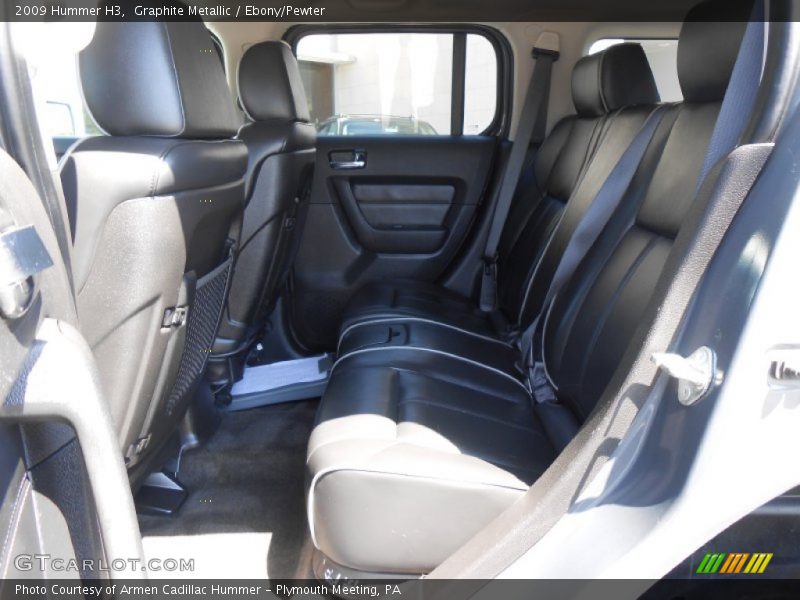 Graphite Metallic / Ebony/Pewter 2009 Hummer H3