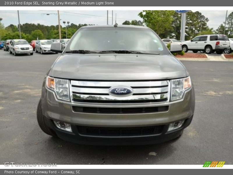 Sterling Grey Metallic / Medium Light Stone 2010 Ford Edge SEL