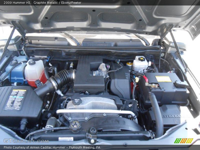 Graphite Metallic / Ebony/Pewter 2009 Hummer H3
