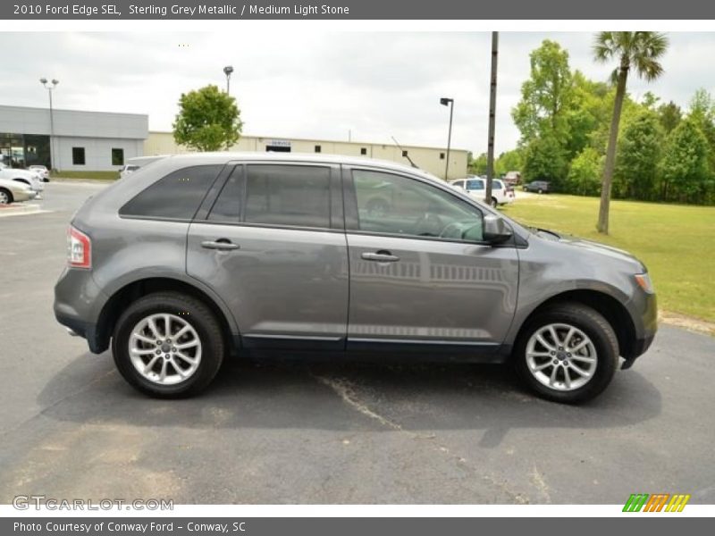 Sterling Grey Metallic / Medium Light Stone 2010 Ford Edge SEL