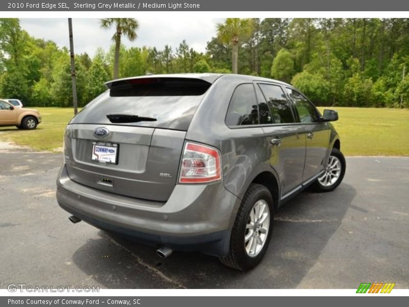 Sterling Grey Metallic / Medium Light Stone 2010 Ford Edge SEL