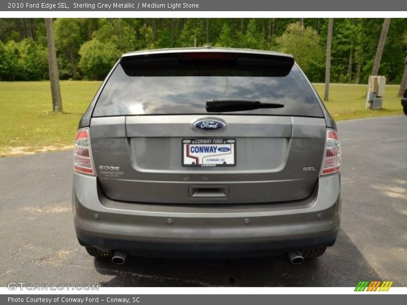 Sterling Grey Metallic / Medium Light Stone 2010 Ford Edge SEL