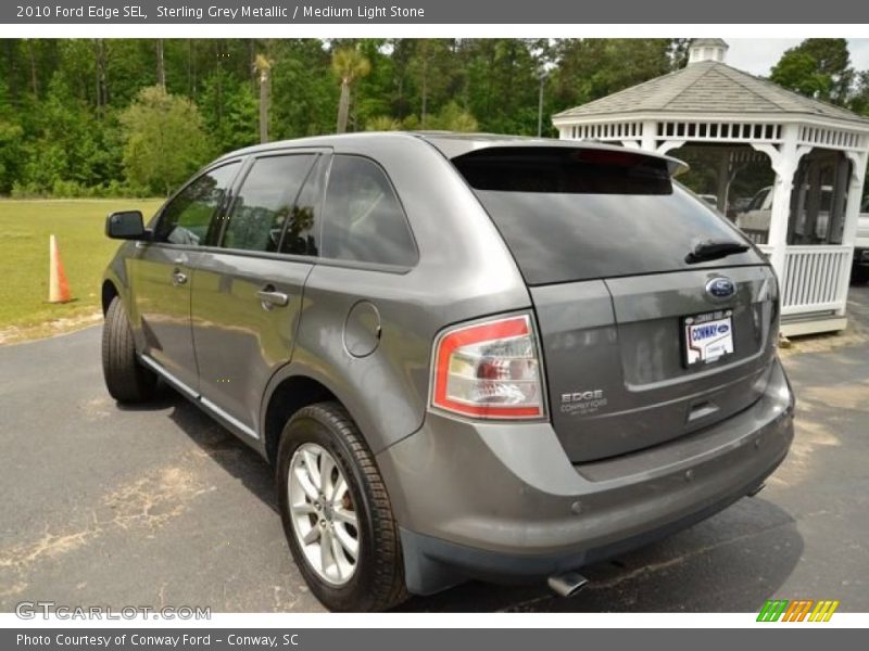 Sterling Grey Metallic / Medium Light Stone 2010 Ford Edge SEL