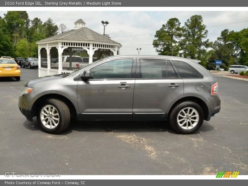 Sterling Grey Metallic / Medium Light Stone 2010 Ford Edge SEL