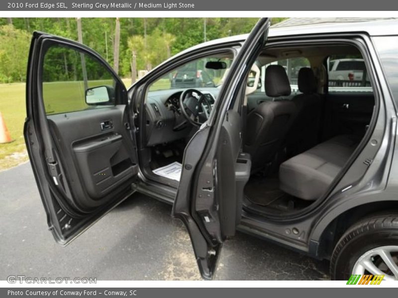 Sterling Grey Metallic / Medium Light Stone 2010 Ford Edge SEL