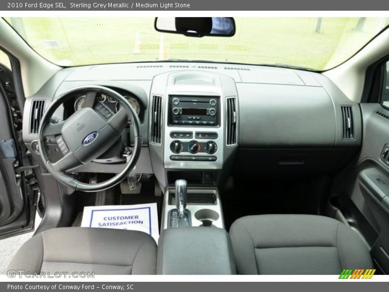 Sterling Grey Metallic / Medium Light Stone 2010 Ford Edge SEL