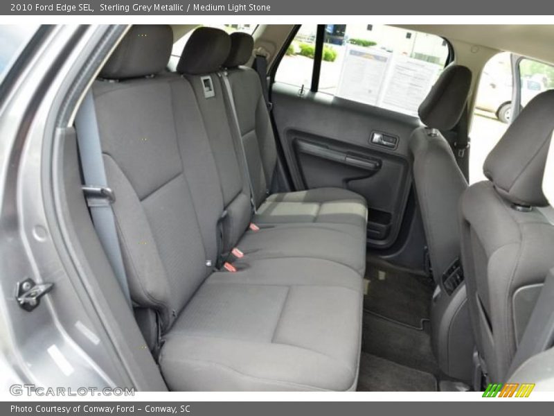 Sterling Grey Metallic / Medium Light Stone 2010 Ford Edge SEL