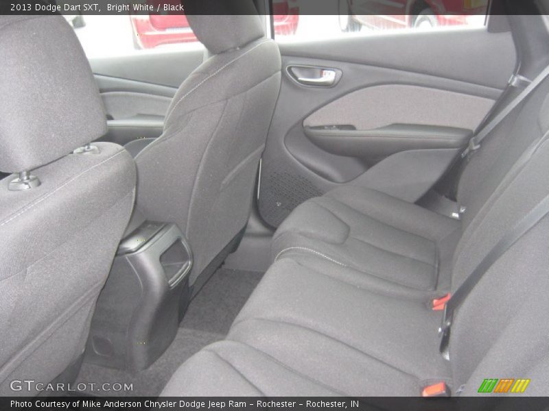 Bright White / Black 2013 Dodge Dart SXT