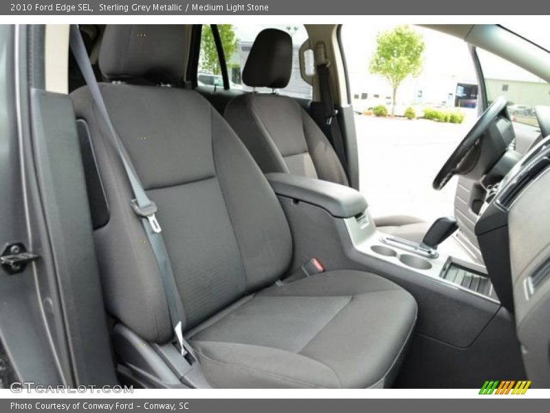Sterling Grey Metallic / Medium Light Stone 2010 Ford Edge SEL