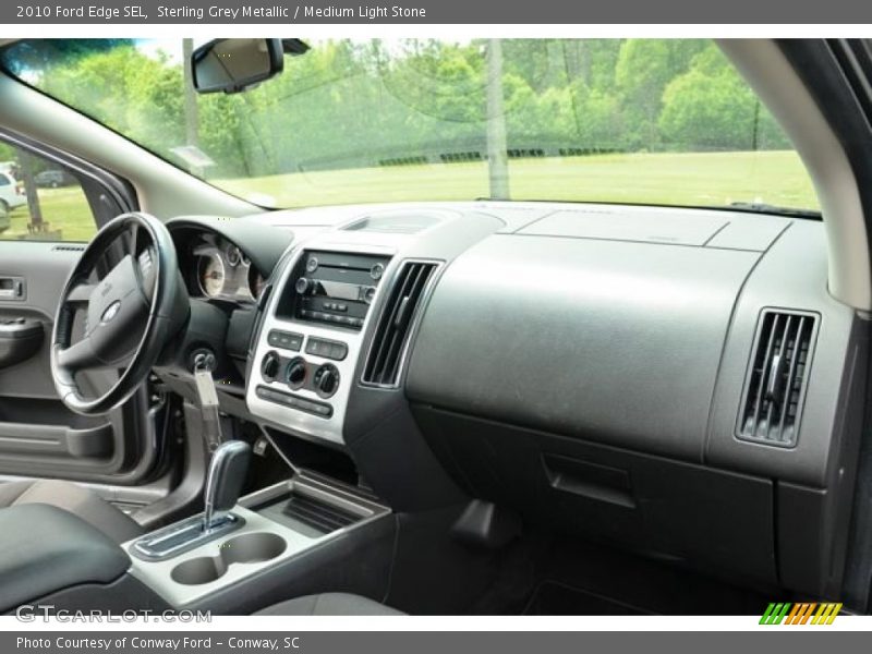 Sterling Grey Metallic / Medium Light Stone 2010 Ford Edge SEL