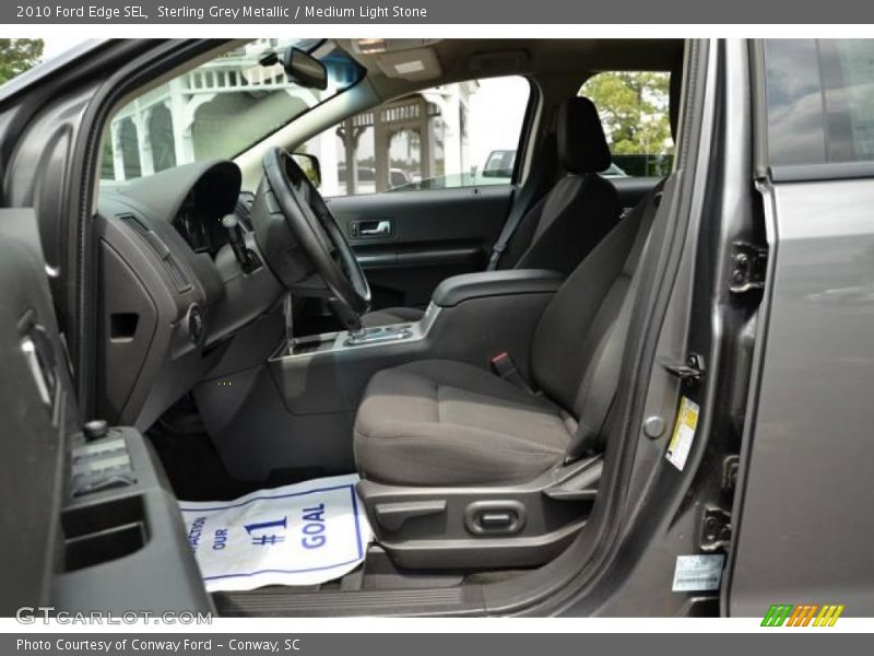 Sterling Grey Metallic / Medium Light Stone 2010 Ford Edge SEL