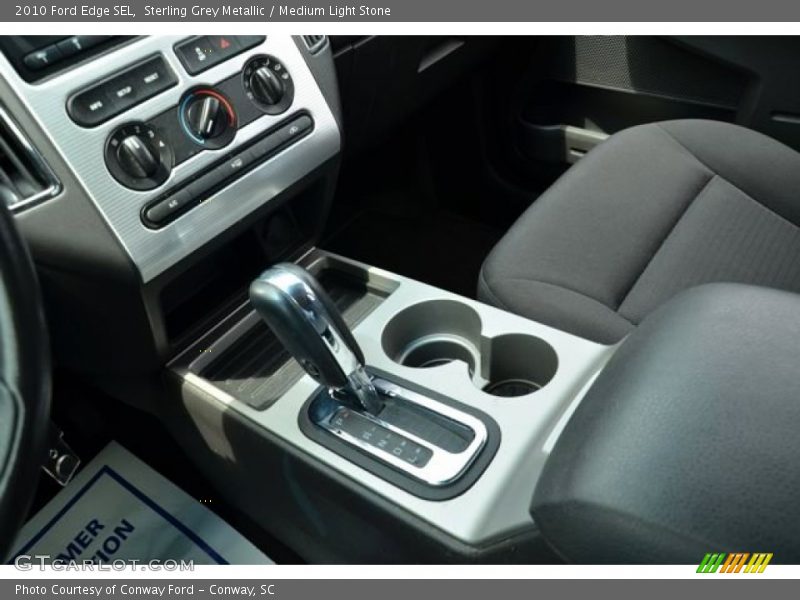 Sterling Grey Metallic / Medium Light Stone 2010 Ford Edge SEL