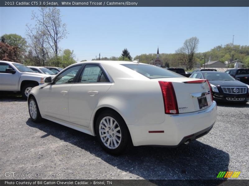 White Diamond Tricoat / Cashmere/Ebony 2013 Cadillac CTS 3.0 Sedan