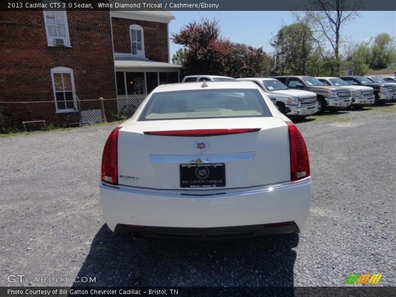 White Diamond Tricoat / Cashmere/Ebony 2013 Cadillac CTS 3.0 Sedan